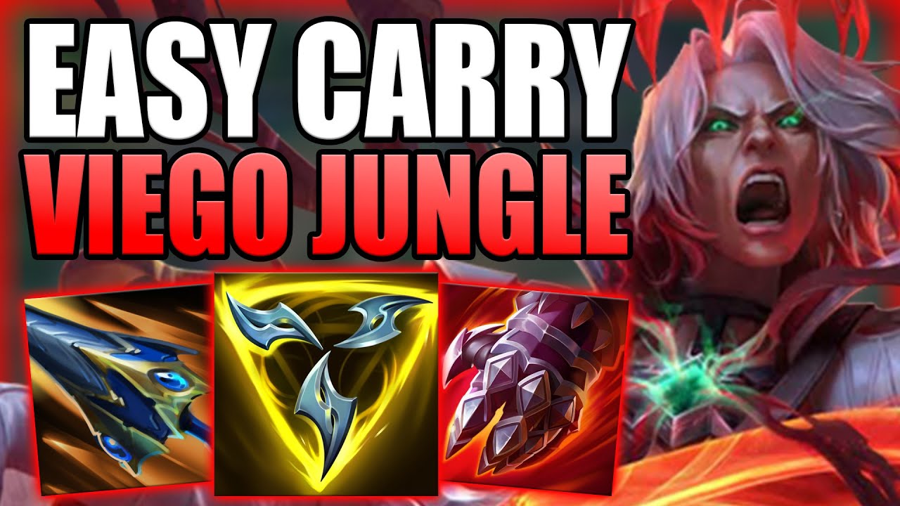 THIS IS HOW YOU CAN EASILY CARRY SOLO Q GAMES WITH VIEGO JUNGLE! - Gameplay Guide League of Legends