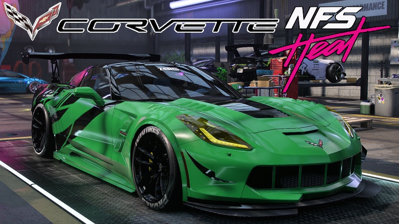 Need for Speed HEAT [แต่งรถ] - เขียวดุ แรงแบบนิ่มๆ🔥  (Chevrolet Corvette Grand Sport (C7))