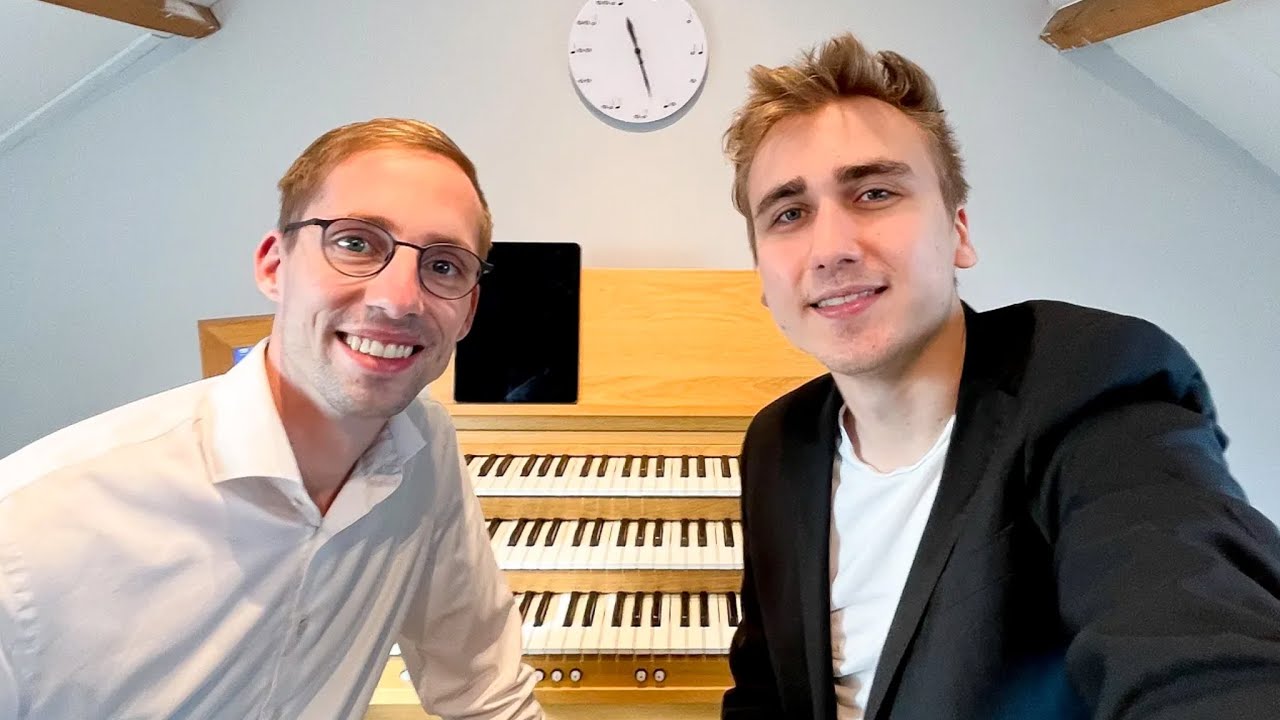 Gert van Hoef & Paul Fey play 'The Power of Your Love' on Pipe Organ! - Paul Fey Organist