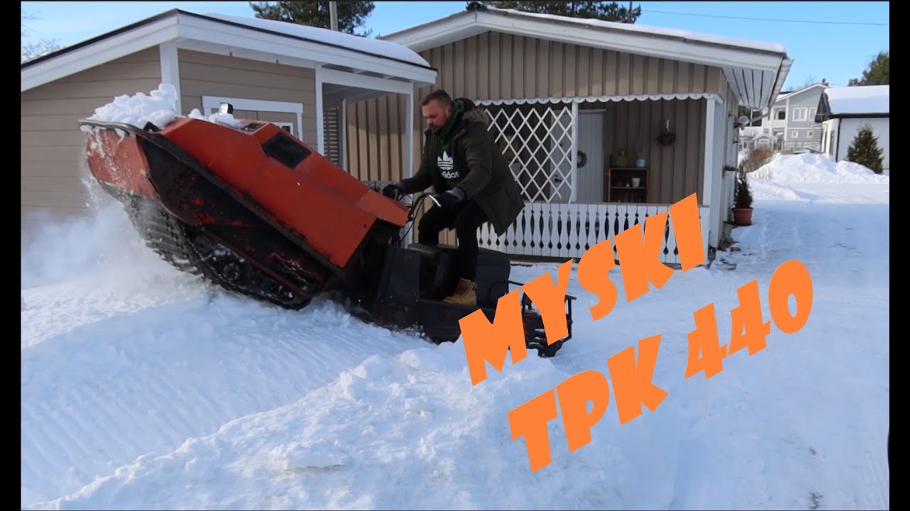MYSKI TPK440, Moottorikelkan esittely