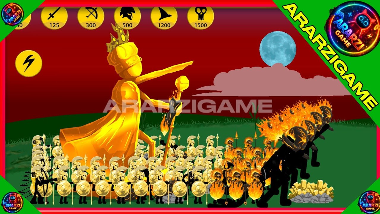 Adicai Golden vs Darkness + Griffon vs Final Boss! | Stick War