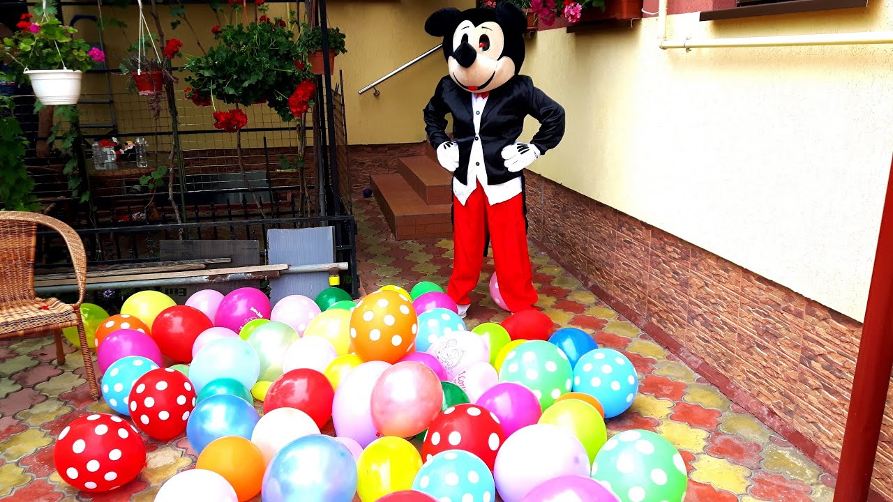 Palloncini Schioccante Topolino in Real Life