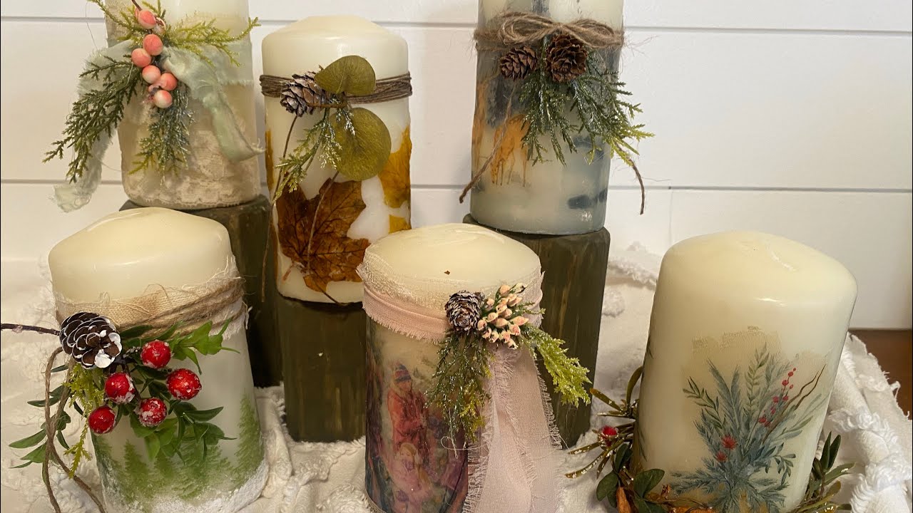 DIY Candle Makeovers