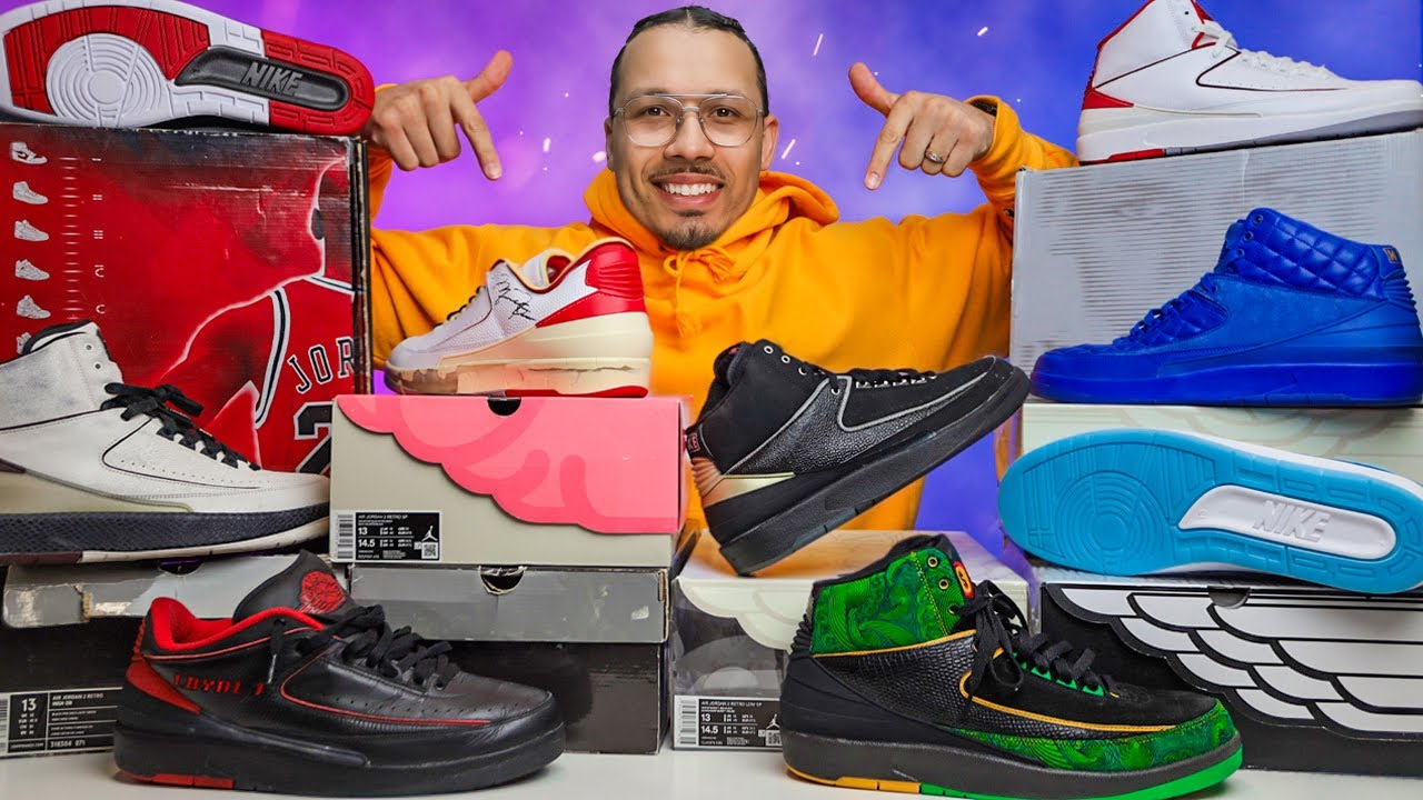 My ENTIRE Air Jordan 2 Sneaker Collection