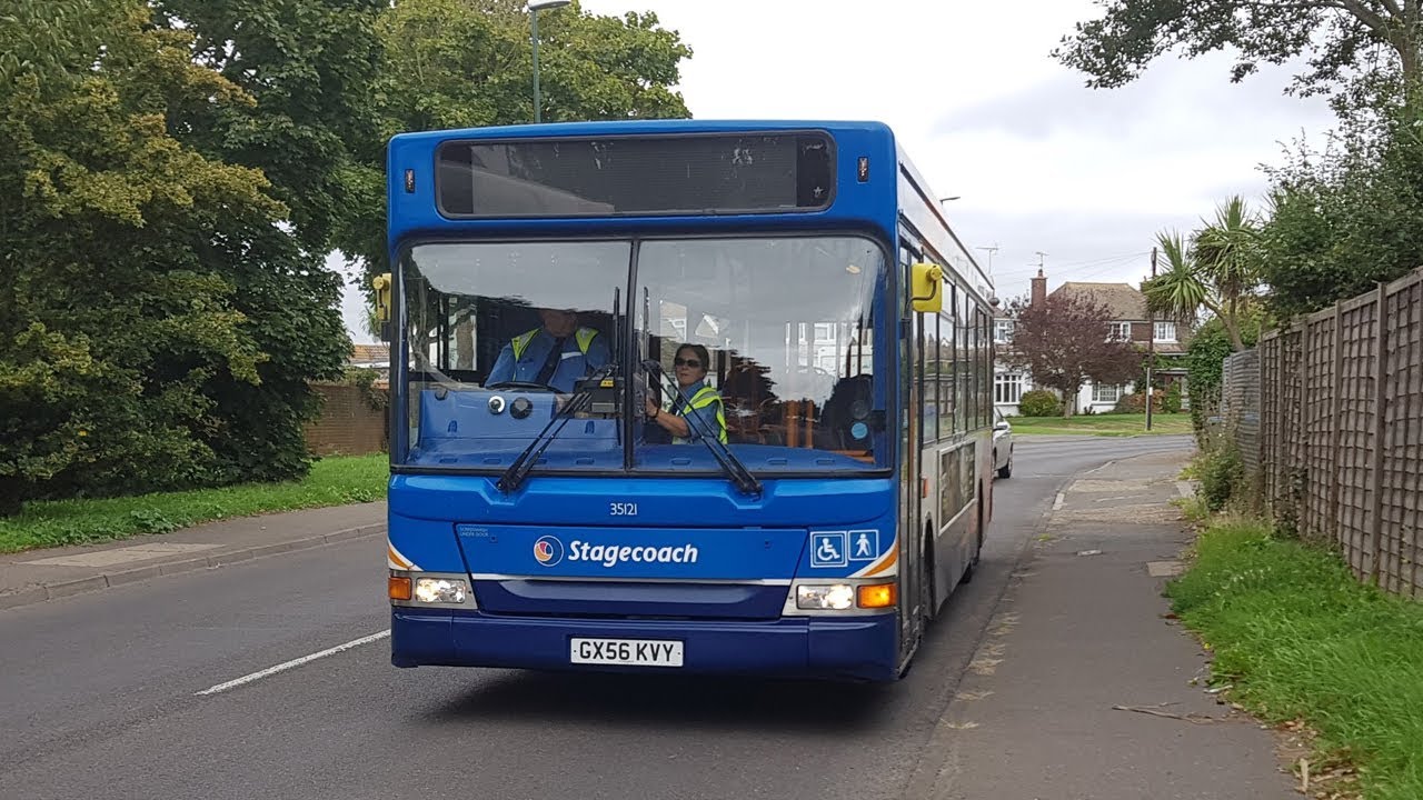 GX56KVY 35121 Stagecoach South Dennis Dart Plaxton Pointer 600 to Chichester