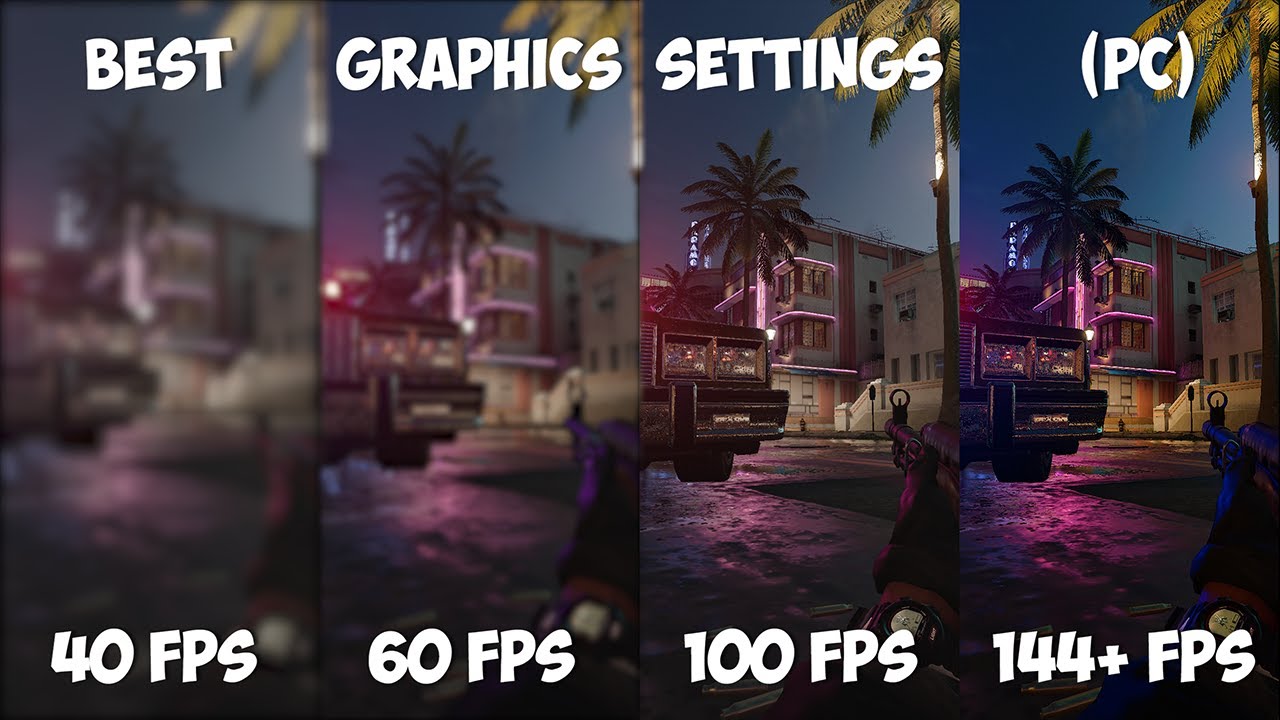 The BEST GRAPHICS SETTINGS For Cold War PC (2021)