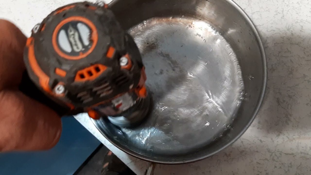 2021 RIDGID DRILL  STAINLESS POT CLEANING OTHER USE OUFRT 12V 18V OCTANE