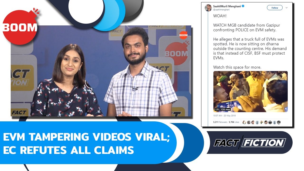 EVM Tampering Videos Viral; EC Refutes All Claims | Fact Vs Fiction | Fake News Alert | BOOM
