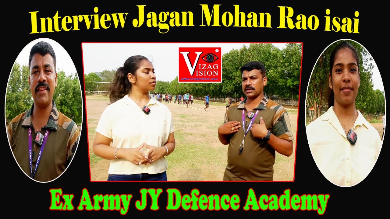 Interview Free ARMY Training by JY Defence AcademyJagan mohan Kommadi Visakhapatnam Vizag Vision