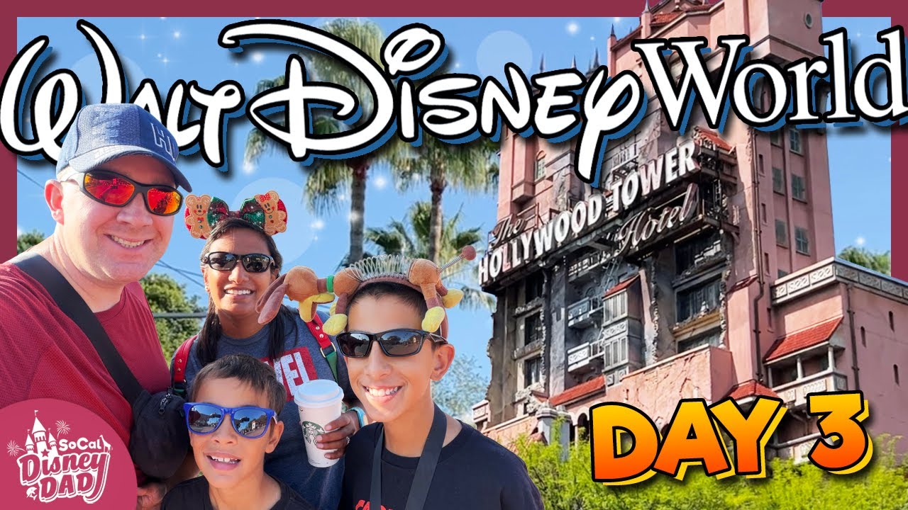 Видеоблог Disney's HOLLYWOOD STUDIOS! Аттракционы, шоу и кафе 50-х годов в прайм-тайм