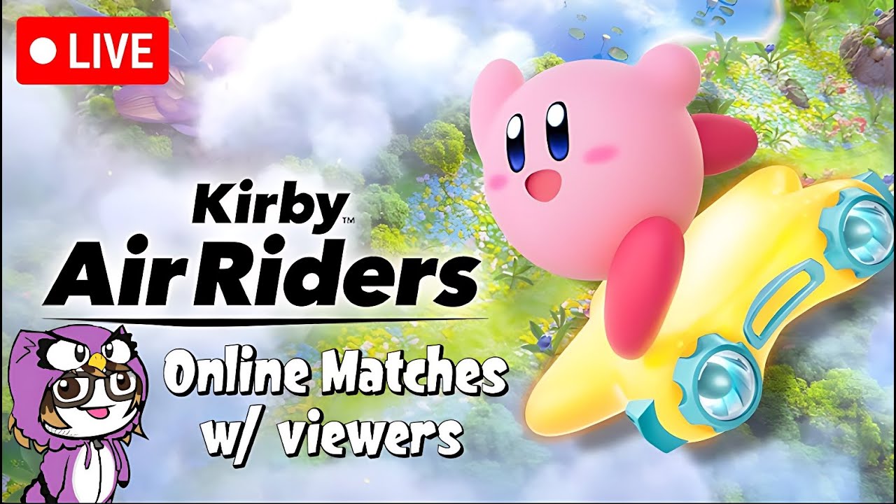 Kirby Air Riders Online Matches Ep. 2 | Poyo Racing w/ viewers #shorts