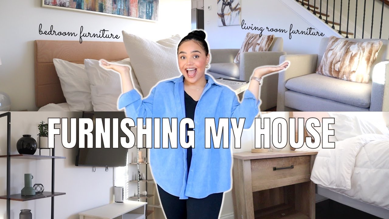 FURNISHING MY HOUSE l Updates on all of the furniture we've purchased