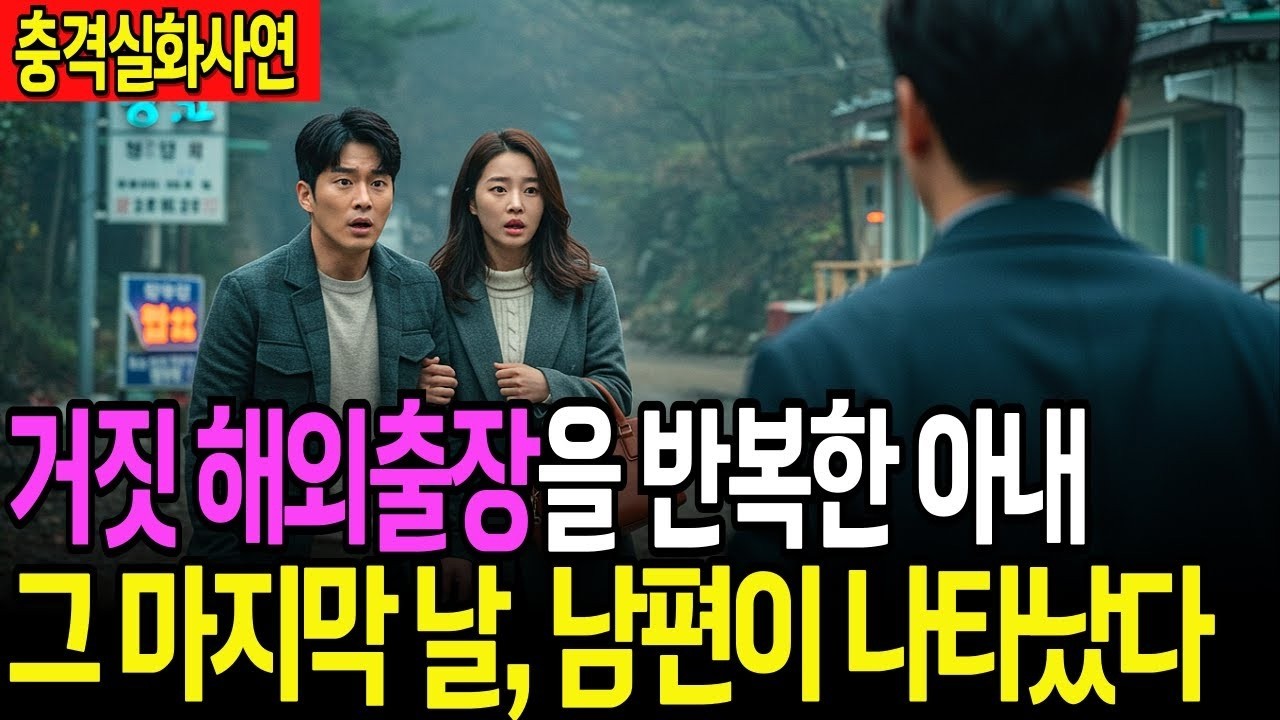 실화사연 해외 출장이라던 아내, 꼬리가 길면 결국      반전사연   사이다썰   사연라디오