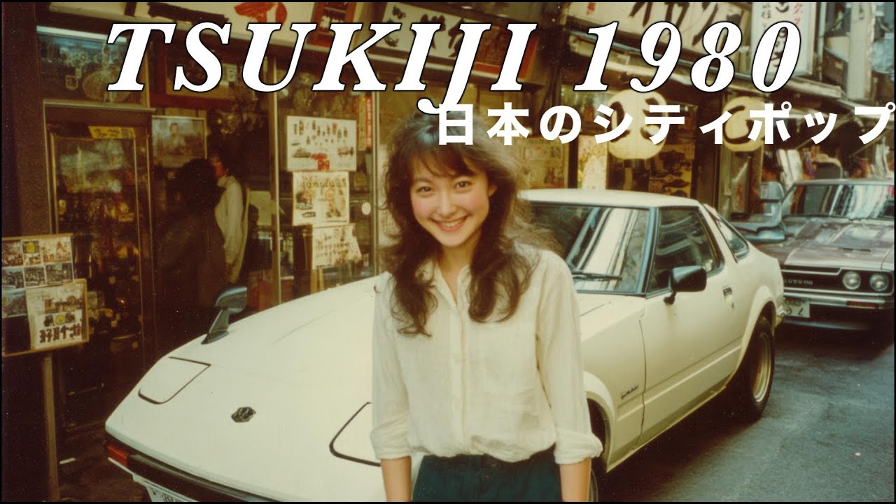 T S U K I J I  1 9 8 0 - 日本のシティポップ | CITY POP PLAYLIST