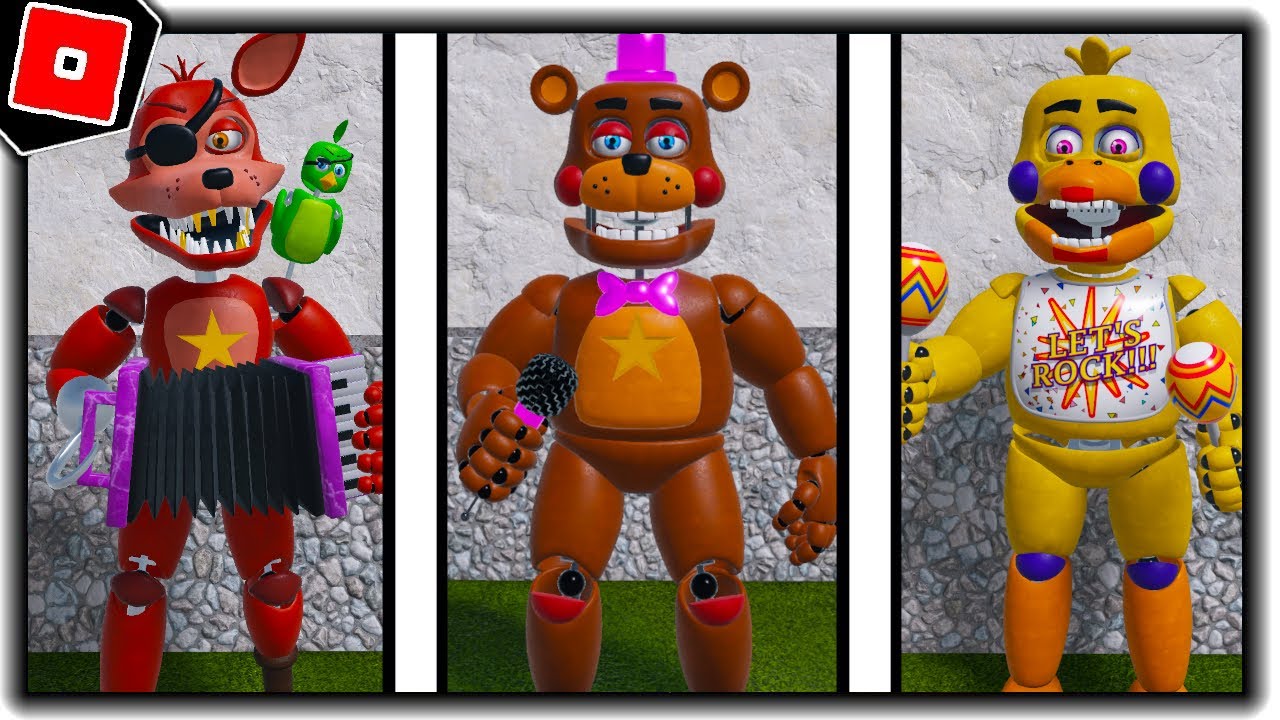 How to get ALL 4 NEW SECRET CHARACTER BADGES in FREDBEAR'S MEGA ROLEPLAY - Roblox