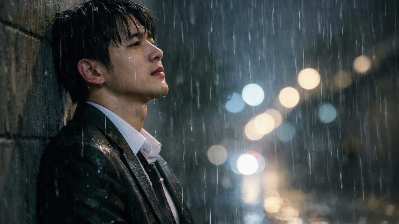Crying in the Rain 💔 — (dramatic heartbreak) style OST Kdrama (audio video)