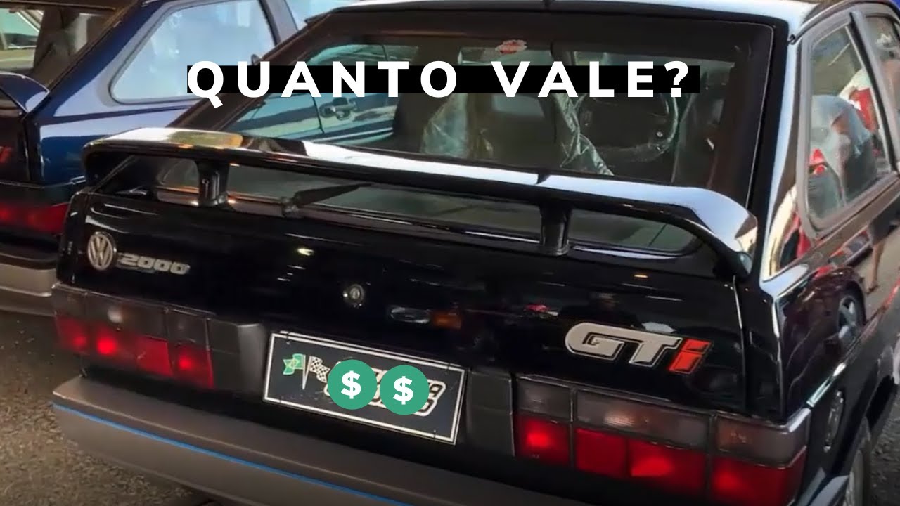 GOL GTI CADA VEZ MAIS CARO - QUANTO VALE?