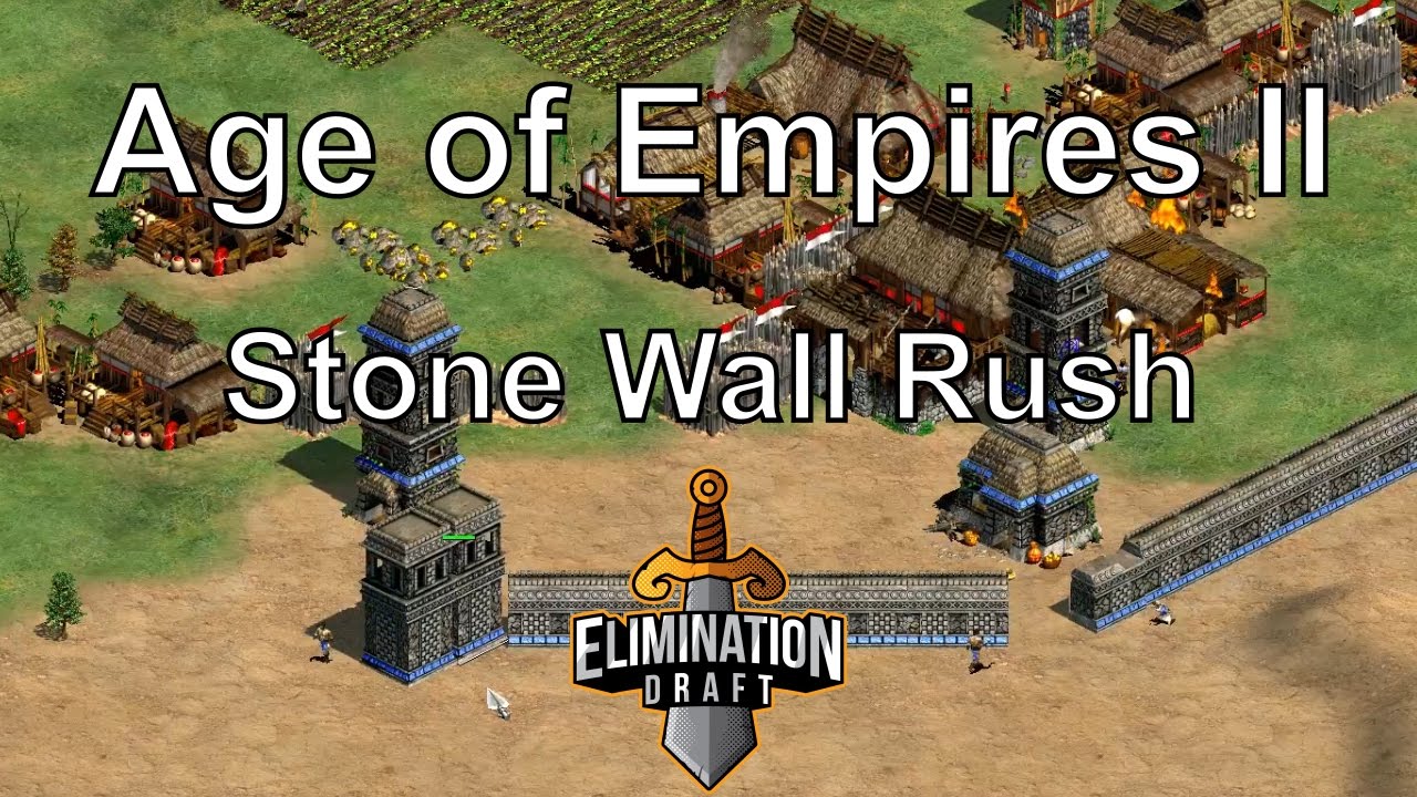 Aoe2: Wall Rush (TaToH vs TheViper G1) - Elimination Draft