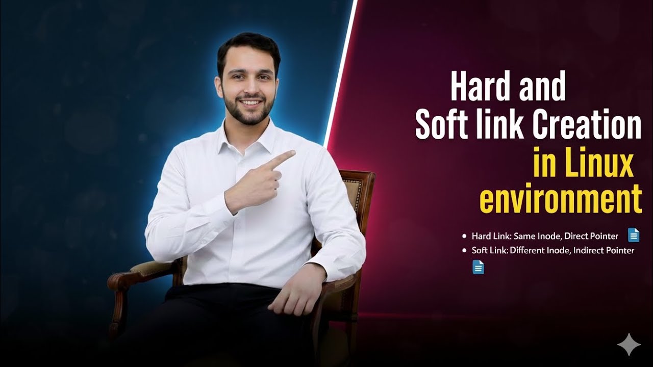  Hard vs Soft Links in Linux: Explained with Examples !#linux ,#linuxtutorial 