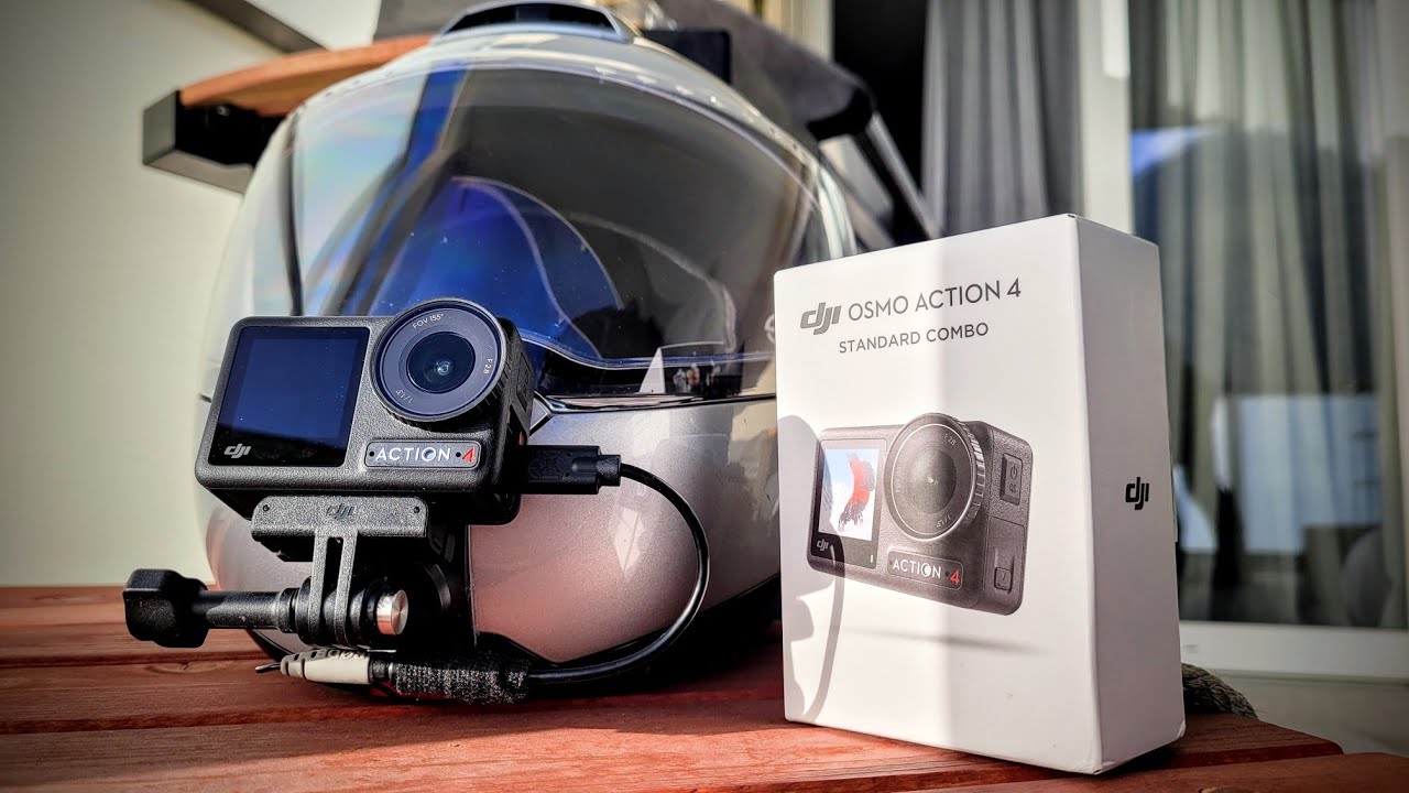 Osmo Action 4, erstes Kennenlernen beim Motovlog + Audiotest