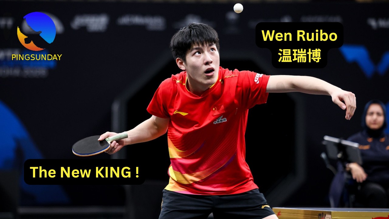 Who is Wen Ruibo ? A new king of Chinese table tennis is born !