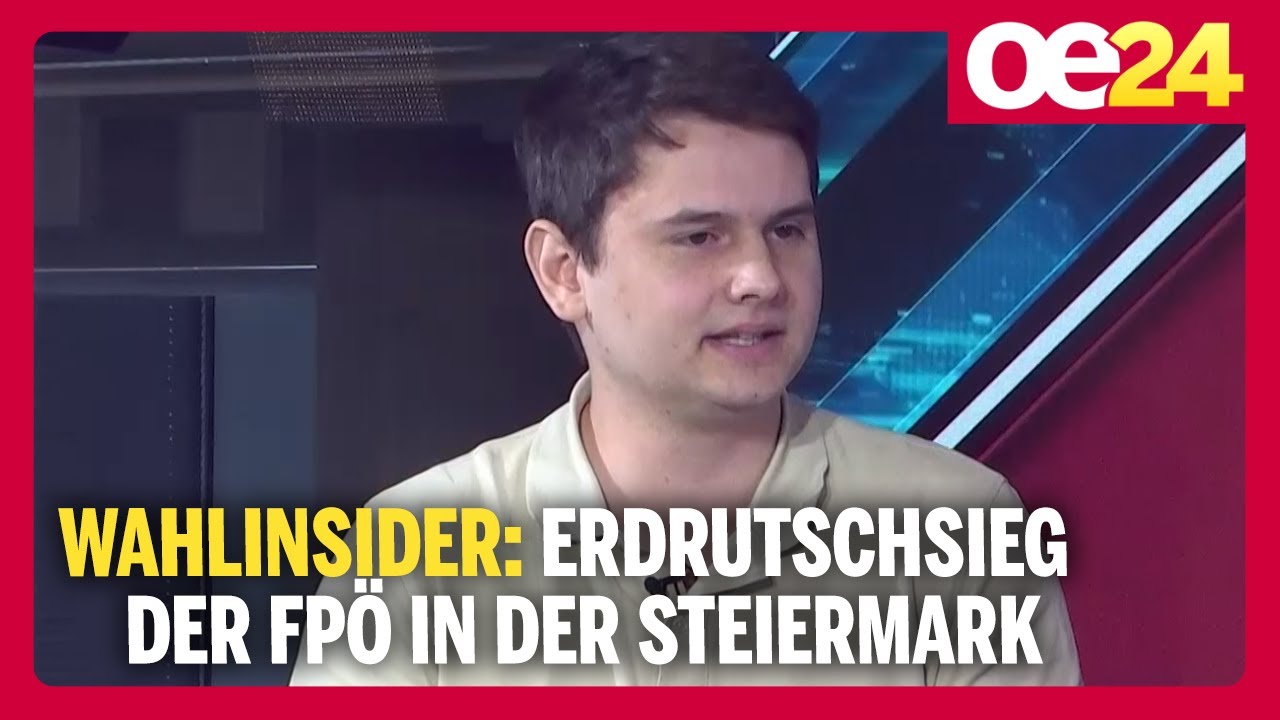 Wahlinsider: Erdrutschsieg der FPÖ in der Steiermark
