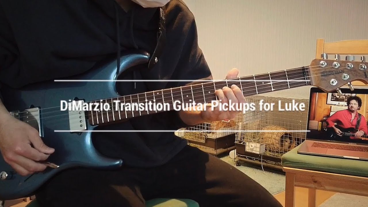 DiMarzio Transition Guitar Pickups for Steve Lukather / Cover