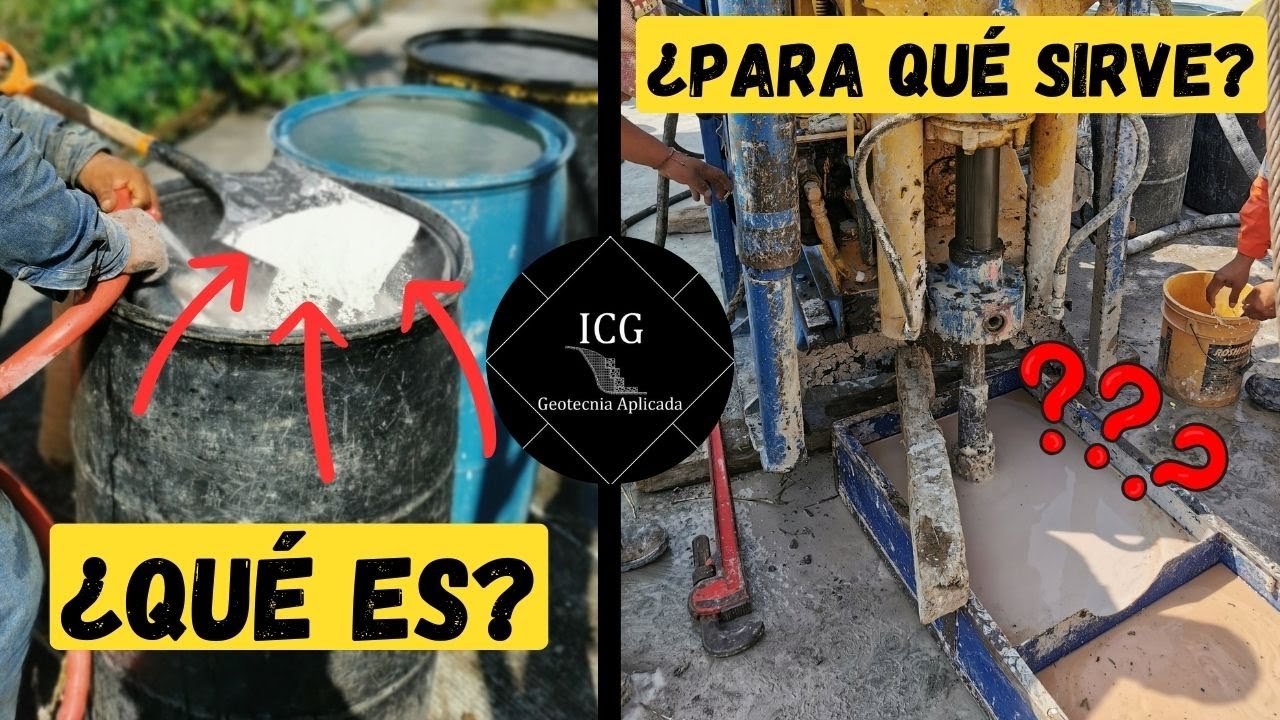 La BENTONITA como FLUIDO de PERFORACIÓN