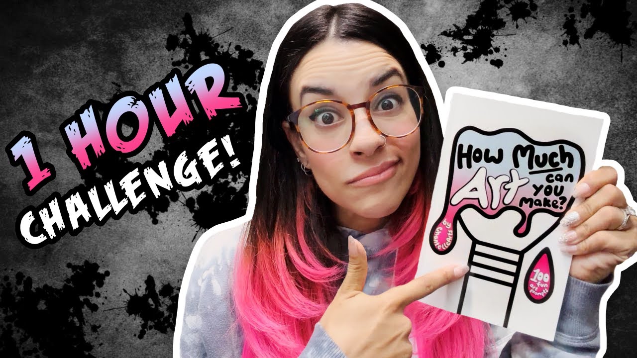 How Much Art Can I Make in 1 Hour???