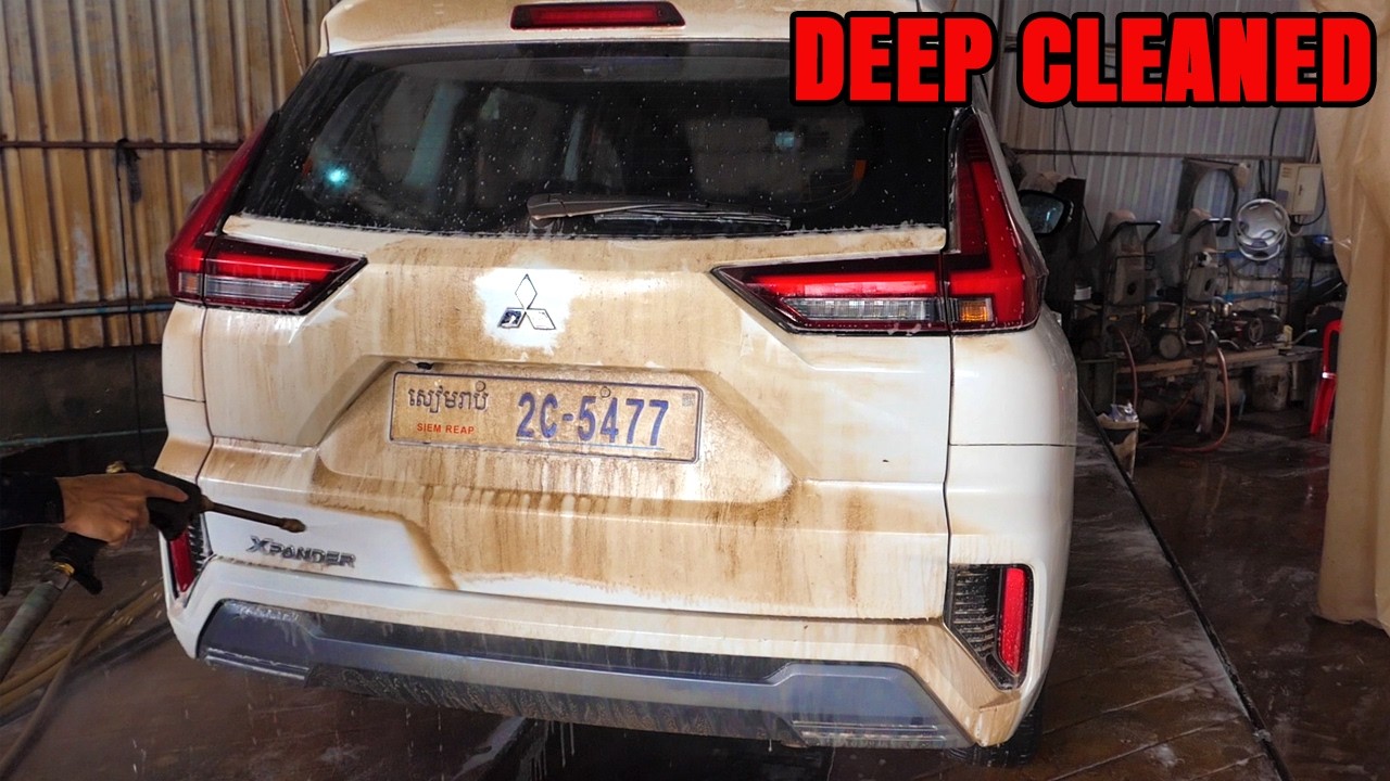 Watch This Mitsubishi Xpander Go From Dirty to Shiny!