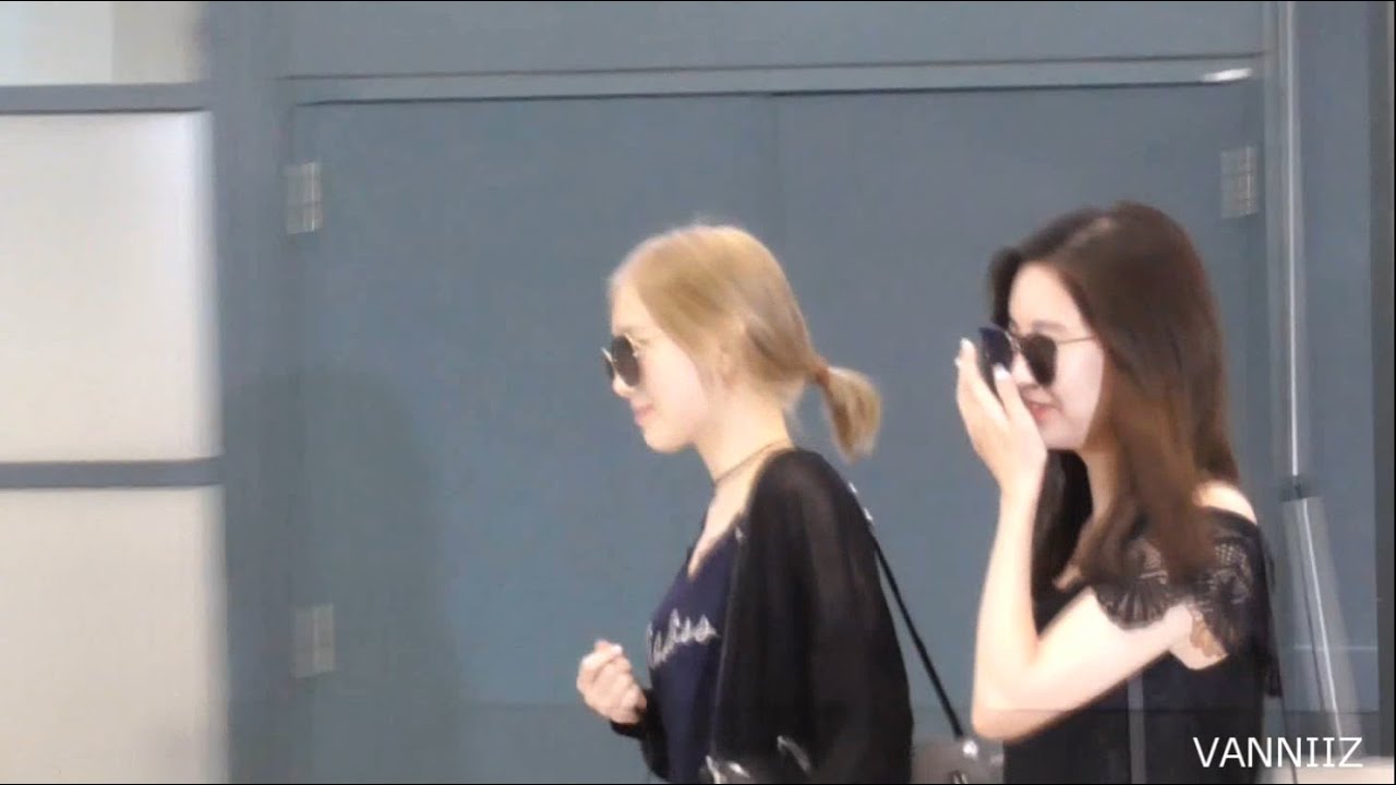 [Fancam] 160803 Taeyeon Seohyun @ ICN Airport