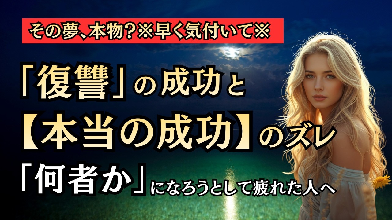 成功したいのに苦しい理由。心の穴を埋める「偽りの願望」の正体