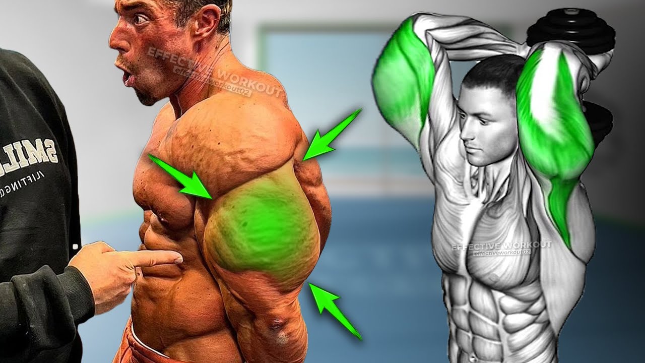 5 Упражнений для Трех Голов Трицепса (ЛУЧШИЕ)