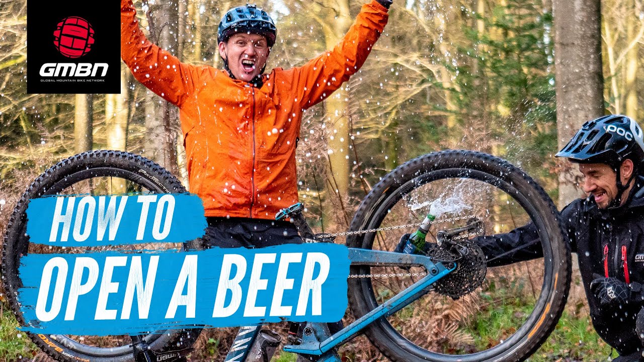 6 Ways To Open A Beer Using A Mountain Bike