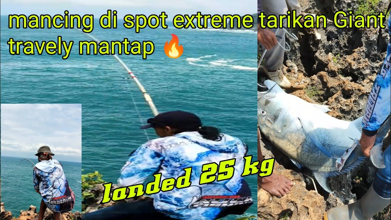 Mancing Rock Fishing di spot extreme ❗❗❗