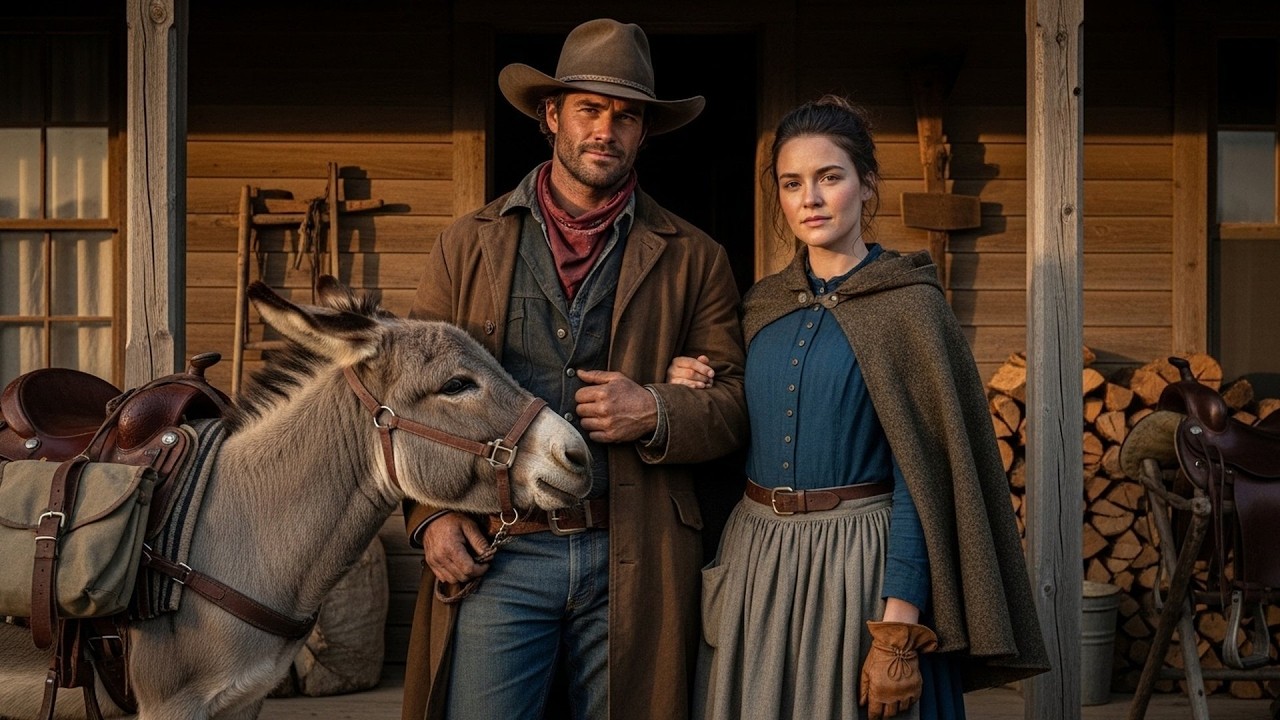 A Hardened Cowboy Softened After A Midwife And Her Joyful Donkey Filled His Ranch With Giggles