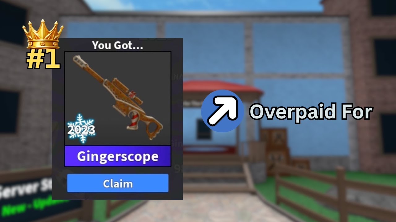 WILL GINGERSCOPE BE GOOD AGAIN? (ROBLOX MM2) [GIVEAWAY]