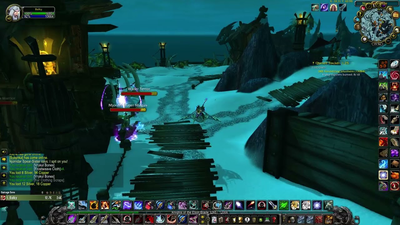 Vandalizing Jotunheim (WOW WOTLK quest)