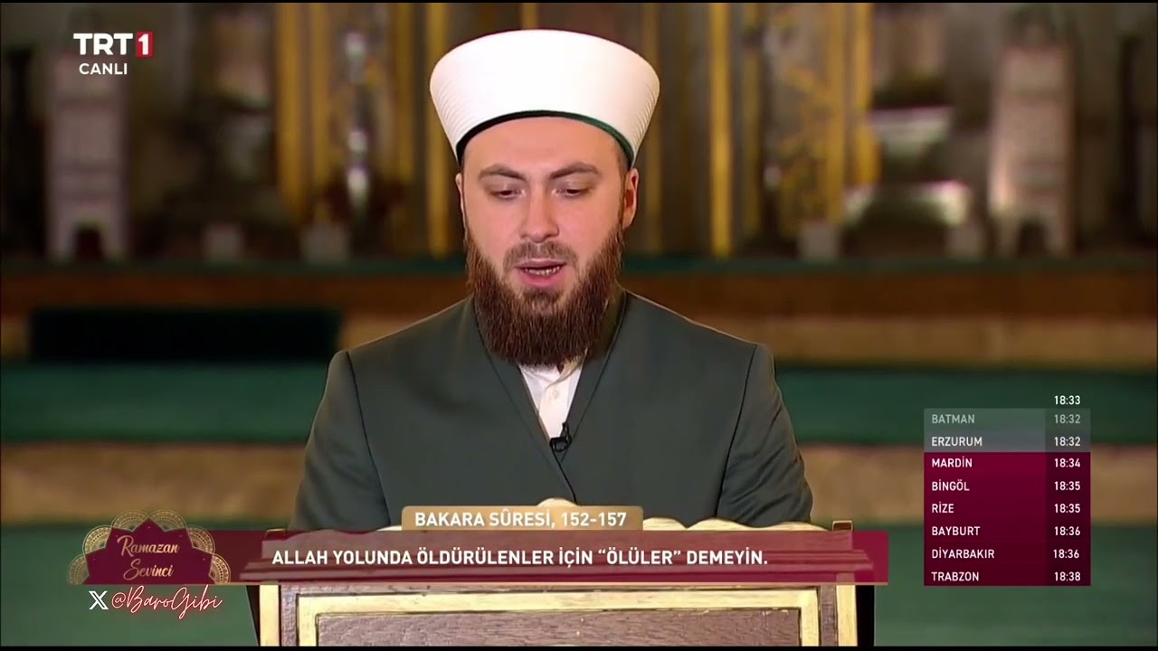 Abdülmecid Altaş - Bakara Süresi 152-157 (Ramazan Sevinci 8. Bölüm) (18 Mart 2024)