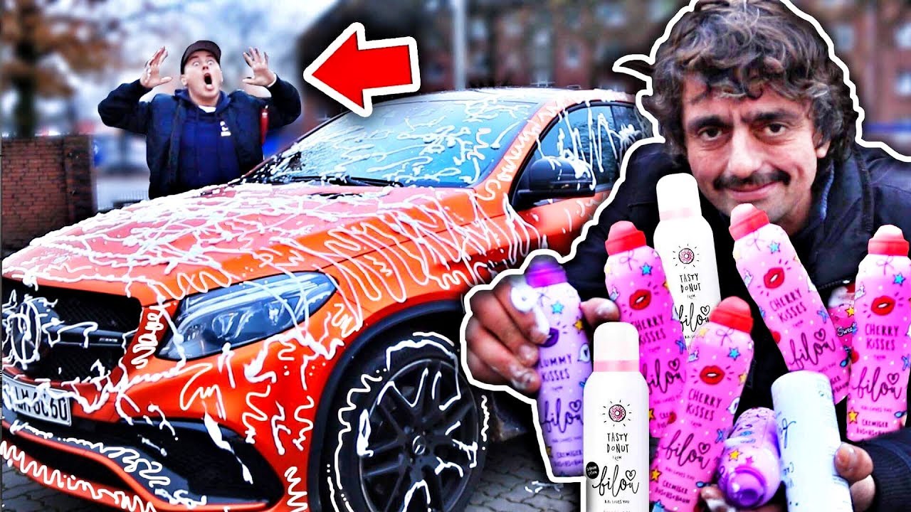 Mein AUTO in BILOU Waschen! 😳 (EXPERIMENT)