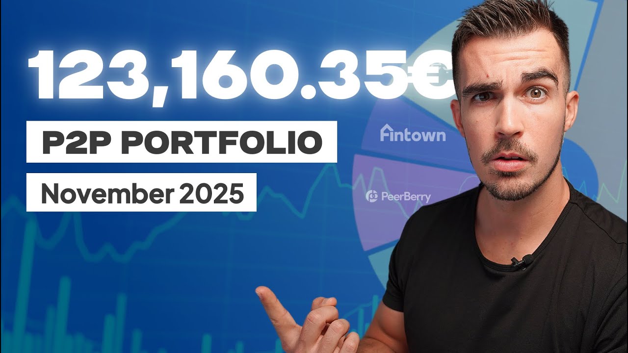 Обновление портфеля P2P на сумму 123 160 евро | Ноябрь 2025 г.