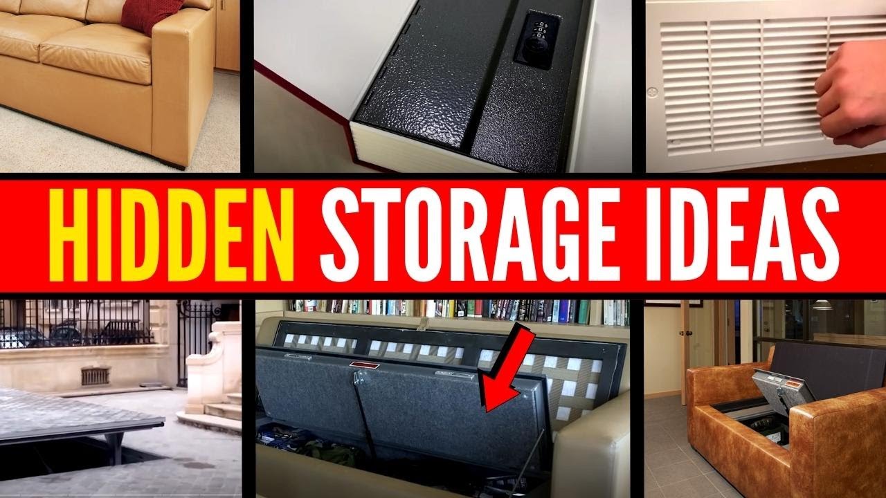 Hidden Compartment Furniture - 12 secret Storage Ideas You Will Love