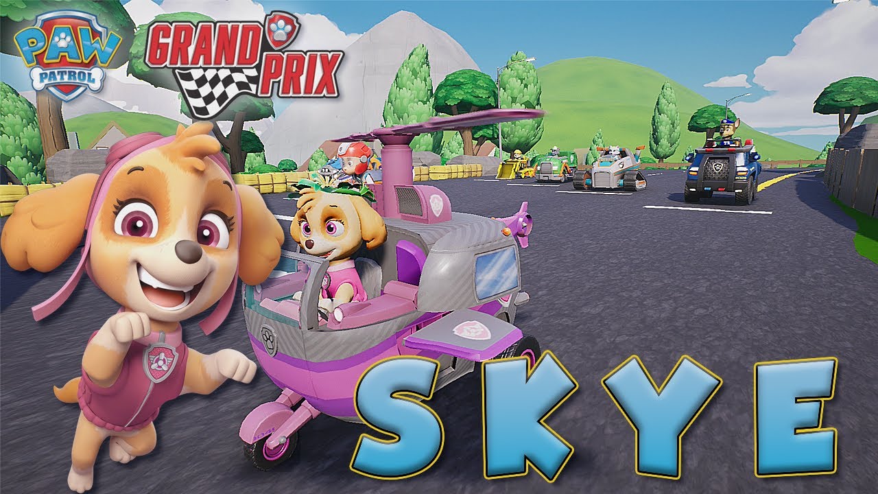 PAW Patrol: Grand Prix - SKYE ADVENTURE Racing Full Gameplay [HARD]
