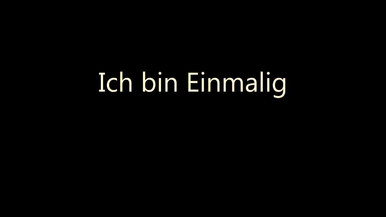 Kirchenlieder Ich bin Einmalig