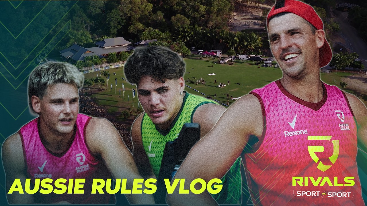 Behind the scenes 📷 as Aussie Rules squad LOCKED in for opening challenge 😤✨ | RIVALS | Kayo