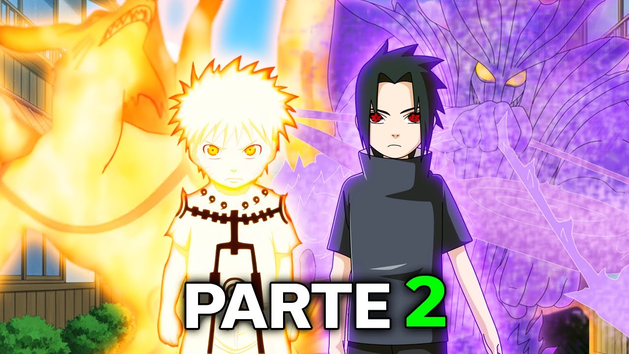 NARUTO E SASUKE VOLTAM NO TEMPO COM TODAS AS SUAS MEMÓRIAS - Parte 2