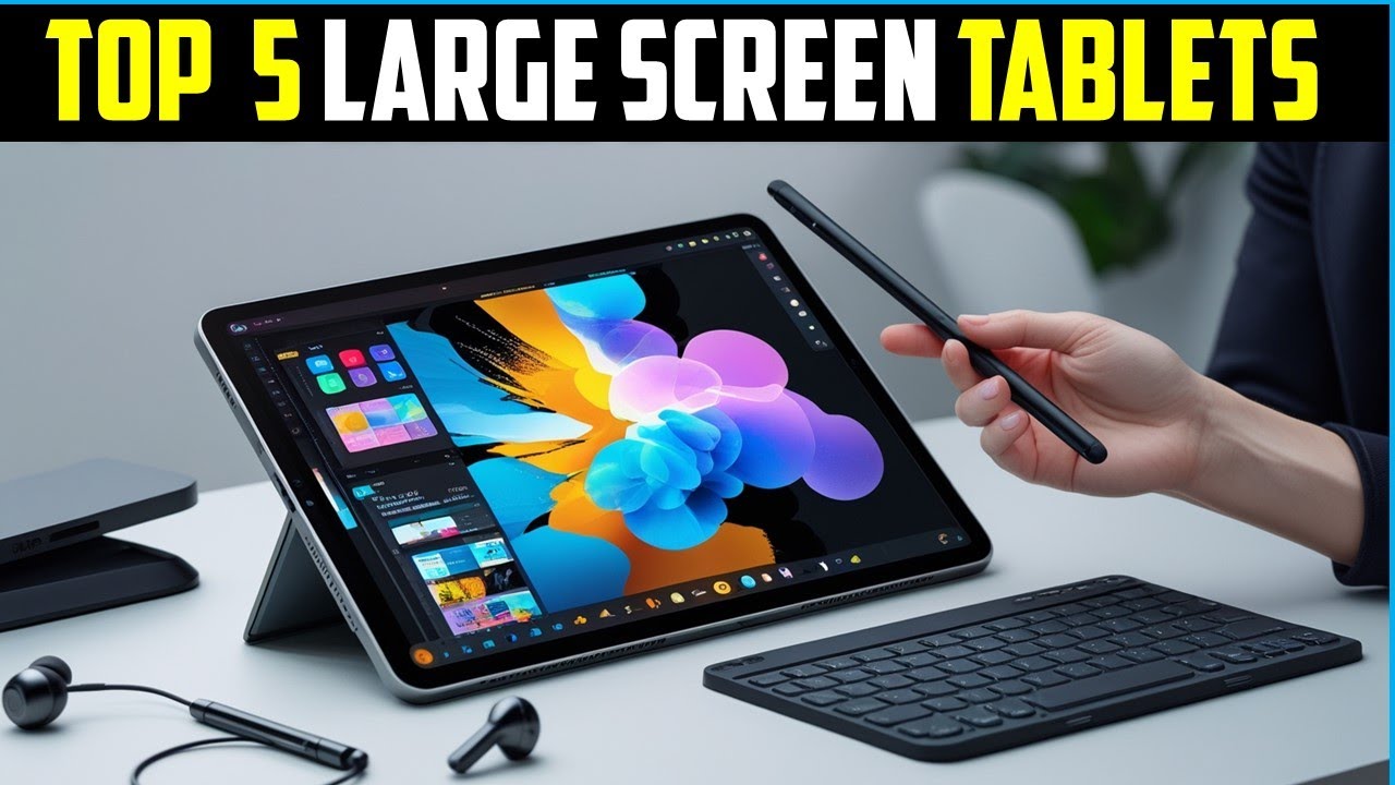 5 Best Large Screen Tablets In 2025 - Buyer's Guide