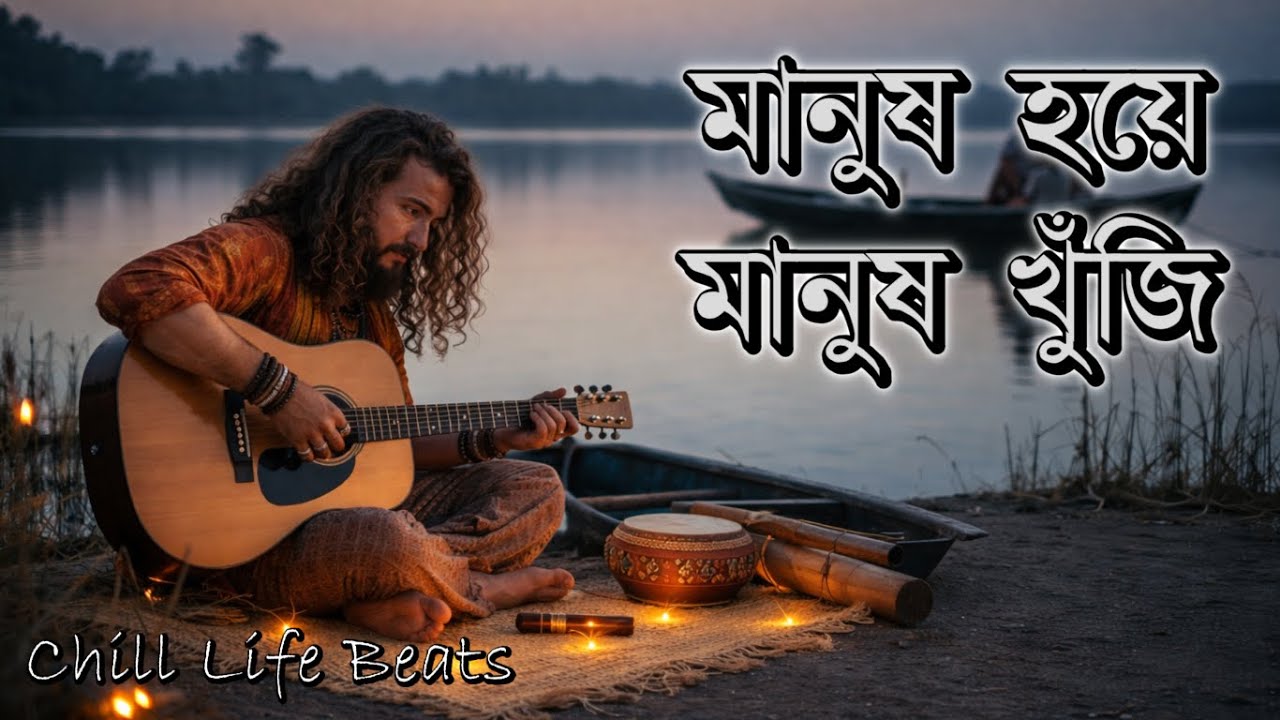 মানুষ হয়ে মানুষ খুঁজি | আত্মিক বাউল ফোক গান | @ChillLifeBeats