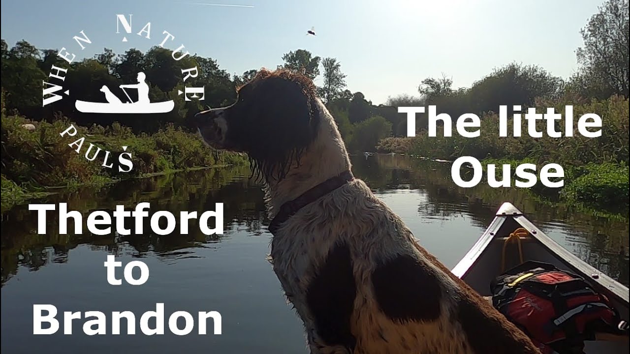 The River Little Ouse, by canoe. Thetford to Brandon