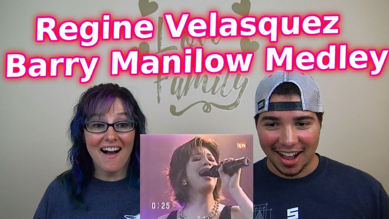 MOM & SON REACTION! Regine Velasquez  Barry Manilow Medley